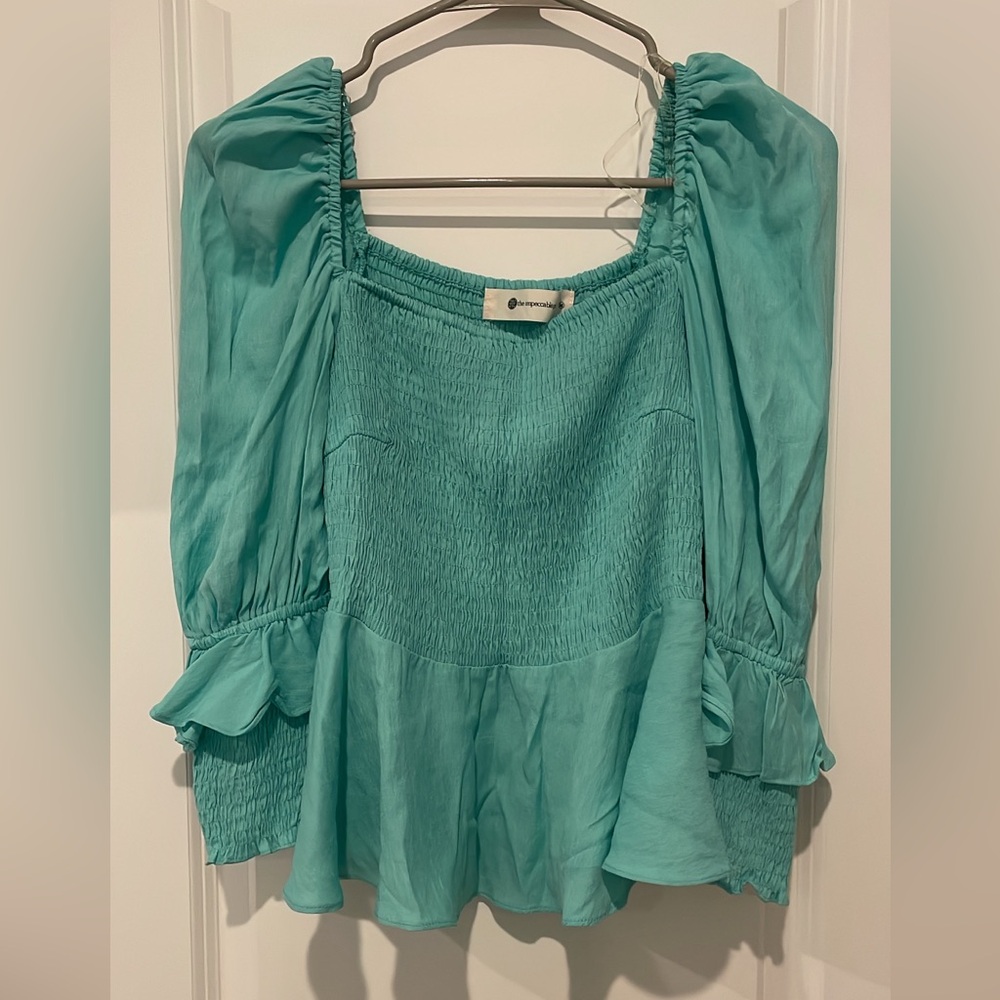The Impeccable Pig blouse size Medium